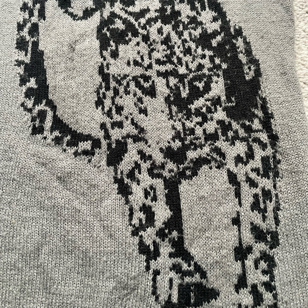 Gray Express Sweater - Cheetah - Size: Small - Picture 2 of 3